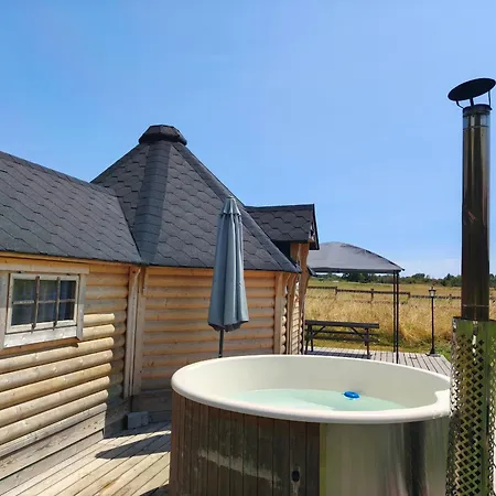 Kota Finlandais Avec Bain Nordique Privatif Et Ferme Pedagogique - Fr-1-410-457 Tatil Evi *